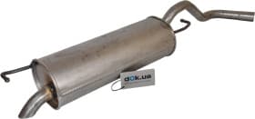 Глушник вихлопних газів кінцевий