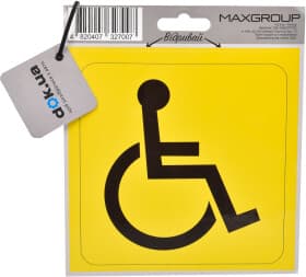Наклейка Maxgroup Инвалид Наклейка Maxgroup Инвалид