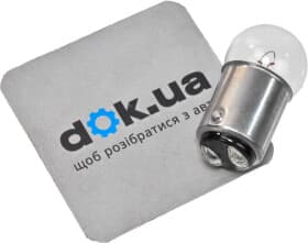 Лампа фонаря освещения номерного знака