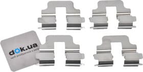 Комплектующие дисковых тормозных колодок Комплектующие дисковых тормозных колодок