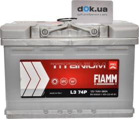 Аккумулятор Fiamm 6 CT-74-R Titanium Pro 7905154