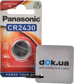 Батарейка Panasonic Cell Power CR2430 CR2430 3 V 1 шт