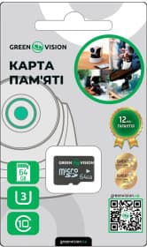 Карта памяти Green Vision microSDHC 64 ГБ