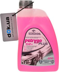 Готовий антифриз Orlen Petrygo Plus G12+ рожевий -37 °C