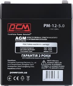 Аккумулятор для ИБП Powercom PM-12-5 10700223 5 Ач 12 В