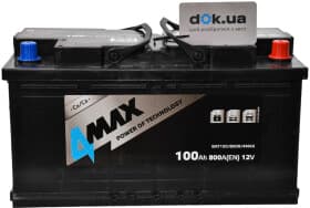 Аккумулятор 4Max 6 CT-100-R BAT100800R4MAX