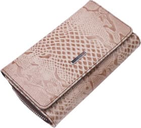 Портмоне-органайзер Karya 21430 без логотипа авто бежевый