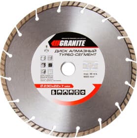 Круг отрезной Granite 9-01-230 230 мм