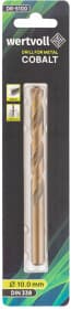 Сверло WERTVOLL спиральное по металлу DR-5100 10 мм