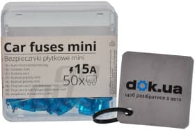 Набір запобіжників Amio 02220 FN mini 50 шт.