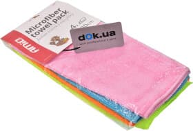 Набір серветок Amio 01046 мікрофібра 4 шт