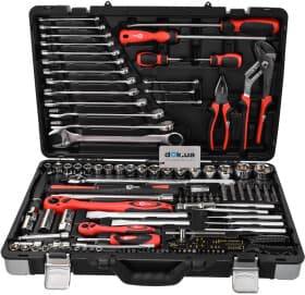 Набор инструментов Intertool ET-7145 1/2", 1/4" 145 шт.