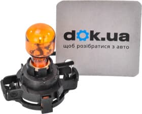 Автолампа Philips Standard PY24W PGU20/4 24 W оранжевая 12190C1