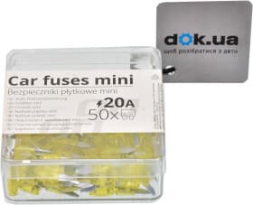 Набір запобіжників Amio 02221 FN mini 50 шт.