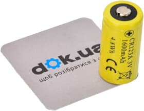 Батарейка Nitecore 6-1074 CR123A 3 V 1 шт