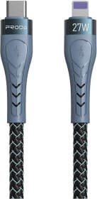 Кабель Proda Pulsing Series PD-B70I-GR Apple Lightning - type-C 1,5 м