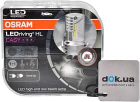 Автолампа Osram LEDriving HL Easy H4/H19 P43t 18 W 19 W 64193DWESY-HCB