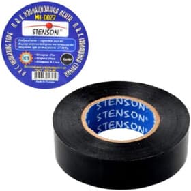 Набор изоленты STENSON MH-0027 черный ПВХ 10 шт