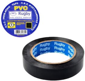 Набор изоленты STENSON Rugby MPH006471 черный ПВХ 10 шт