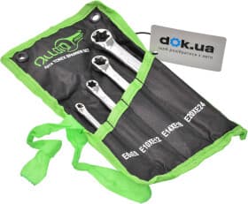 Набор ключей накидных Alloid НК-0624Е E6xE8-E20xE24 4 шт