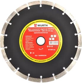 Круг отрезной Würth Professional 1668800230 230 мм