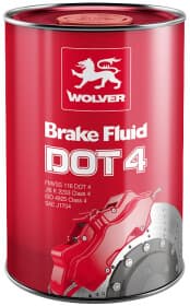 Гальмівна рідина Wolver Brake Fluid DOT 4 ABS