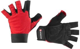 Перчатки рабочие Intertool синтетические с кожаными вставками черные