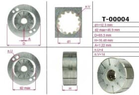 Насос гідропідсилювача керма