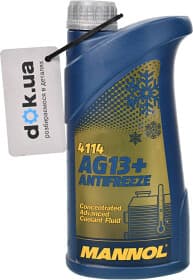 Концентрат антифризу Mannol AG13+ Advanced жовтий