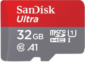 Карта памяти SanDisk Ultra microSDHC 32 ГБ с SD-адаптером