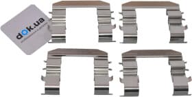 Комплектующие дисковых тормозных колодок Комплектующие дисковых тормозных колодок