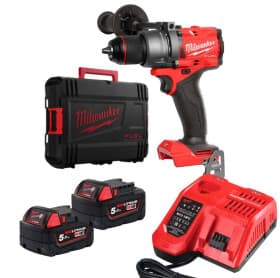 Шуруповерт Milwaukee аккумуляторный M18 FPD3-502X (2 аккумулятора + ЗУ + чехол)