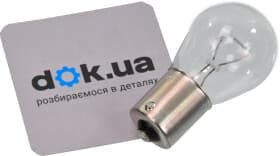 Автолампа Narva P21 BA15s 21 W прозора 176353000