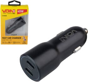 USB зарядка в авто Voin C-45312Q