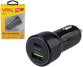 USB зарядка в авто Voin C-51210Q