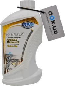 Готовый антифриз MPM Premium Longlife Nissan/Renault желтый -40 °C