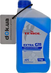 Готовый антифриз TEMOL Extra G11 синий -42 °C