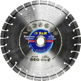 Круг отрезной S&R Premium Segment 252423230 230 мм