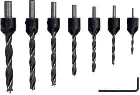 Набор сверл S&R спиральных по дереву 216900007 3-10 мм 7 шт.