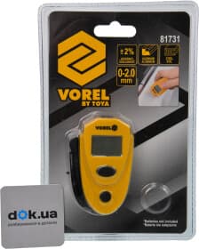 Толщиномер Vorel 81731 электромагнитный