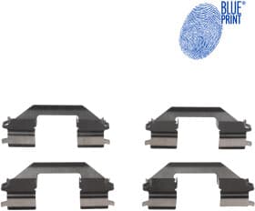 Компоненти дискових гальмівних колодок