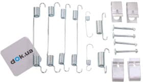 Монтажный комплект барабанных тормозных колодок Монтажный комплект барабанных тормозных колодок