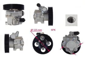 Насос гідропідсилювача керма