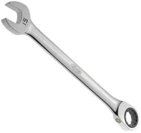 Ключ тріскачка комбінований Vigor V1026 I-подібний 15 мм