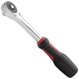 Тріскачка Vigor V5436 з переставним посадковим квадратом 1/4" 72 зубця 176 мм