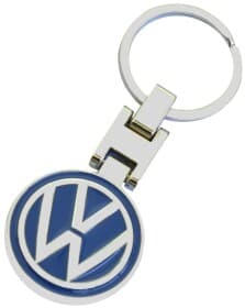 Брелок VAG с логотипом синий 000087010