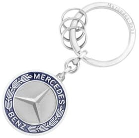 Брелок Mercedes-Benz з логотипом синій B66041524
