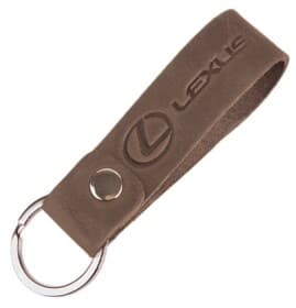 Брелок Vitol з логотипом Lexus коричневий 51521