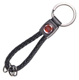 Брелок Vitol з логотипом Fiat чорний 48794