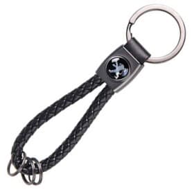 Брелок Vitol с логотипом Peugeot черный 48810